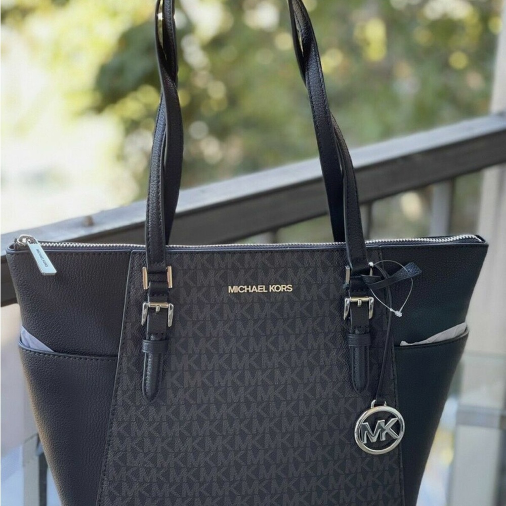 Michael Kors Charlotte Logo Tote Bag